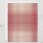 Vintage Strawberry Farm Scrapbook Paper (裏面)