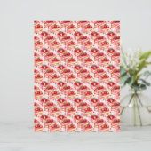 Vintage Strawberry Farm Scrapbook Paper (スタンド正面)