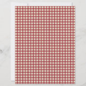 Vintage Strawberry Farm Scrapbook Paper (裏面)