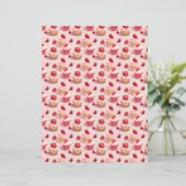 Vintage Strawberry Farm Scrapbook Paper (スタンド正面)