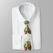Vintage strawberry neck tie ネクタイ (タイ)