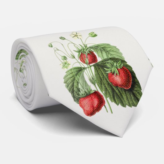 Vintage strawberry neck tie ネクタイ (ロール)