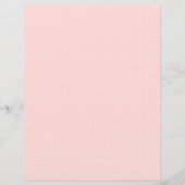Vintage Strawberry Polka Dots Scrapbook Paper (正面)