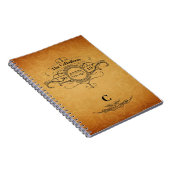 Vintage StyleヴァンTravel Journal ノートブック (右側)