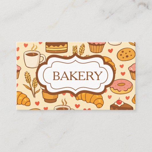 Vintage Style Bakery 名刺 (正面)