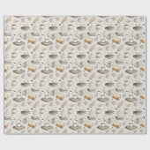 Vintage Style Book Lovers  ラッピングペーパー (フラット)