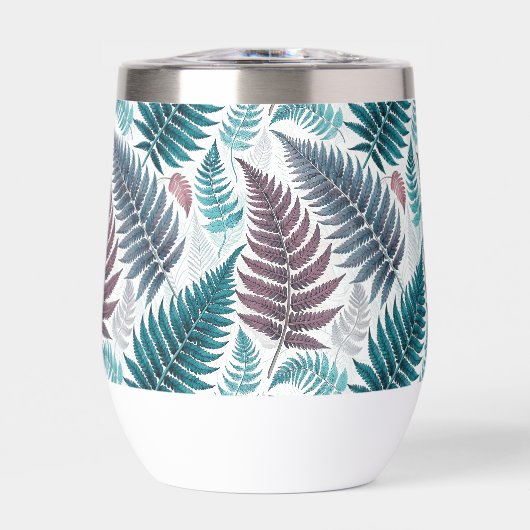 Vintage-style botanical fern leaves (正面)