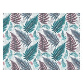 Vintage-style botanical fern leaves テーブルクロス (正面(横))