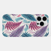 Vintage-style botanical fern leaves iPhoneケース (裏面横)
