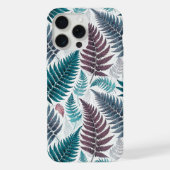 Vintage-style botanical fern leaves iPhoneケース (裏面)