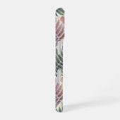 Vintage-style botanical fern leaves iPhone 16ケース (右側面)