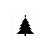 Vintage Style Christmas Tree Rubber Stamp Art ラバースタンプ (インプリント)
