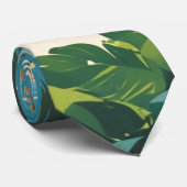 Vintage Style Hawaiian Travel Aloha From Hawaii ネクタイ (ロール)