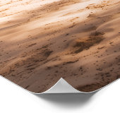 Vintage Style Hawaiian Travel Coast Sea Sunset ポスター (角)