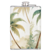 Vintage Style Hawaiian Travel Honolulu フラスク (裏面)