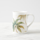 Vintage Style Hawaiian Travel Honolulu ボーンチャイナマグカップ (右)