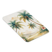 Vintage Style Hawaiian Travel Honolulu マグネット (右側)