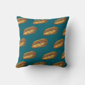 Vintage style hotdog クッション (裏面)