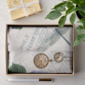 Vintage Style. Hydrangea. 薄葉紙 (ギフト)