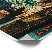 Vintage Style 'Liberty Reclaimed' Poster ポスター (角)