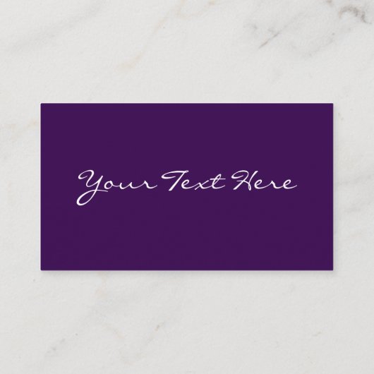 Vintage Style Personalized 名刺 (裏面)