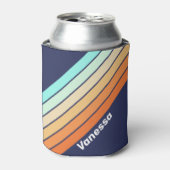 Vintage Style Retro with Name Can Cooler 缶クーラー (缶正面)