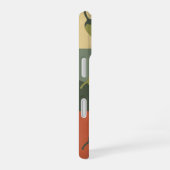 Vintage Stylized Chili Pepper Pattern iPhone 16ケース (右側面)