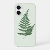 Vintage Stylized Ferns iPhone 16ケース (裏面)