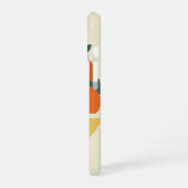 Vintage Stylized Fruit Basket iPhone 16ケース (左側面)