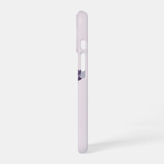 Vintage Stylized Lavender iPhone 16ケース (左側面)