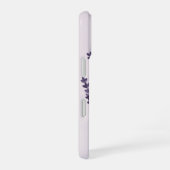 Vintage Stylized Lavender iPhone 16ケース (右側面)