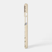 Vintage Stylized Succulents iPhone 16ケース (左側面)