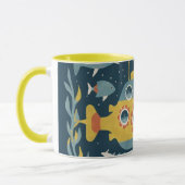 vintage submarine mug マグカップ (左)