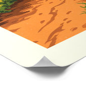 Vintage Suffolk Virginia ポスター (角)