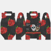 Vintage Sugar Skull Wedding フェイバーボックス (見開き)