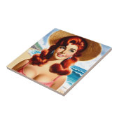 Vintage Summer Pin-up タイル (側面)