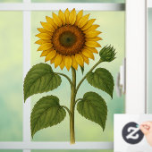 Vintage Sunflower ウィンドウサイン (ホーム)