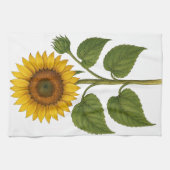 Vintage Sunflower キッチンタオル (横)