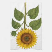 Vintage Sunflower キッチンタオル (縦)
