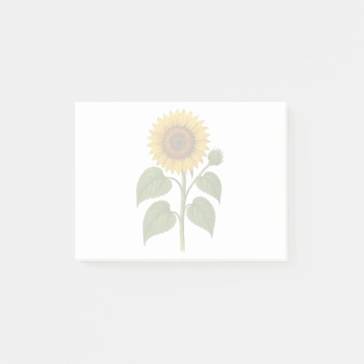 Vintage Sunflower ポストイット (正面)