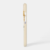 Vintage Sunflower Blooms iPhone 16ケース (左側面)