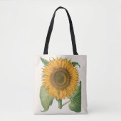 Vintage Sunflower Flower by Basilius Besler トートバッグ (正面)