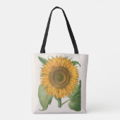 Vintage Sunflower Flower by Basilius Besler トートバッグ (裏面)