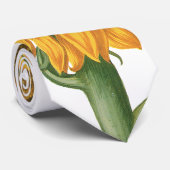 Vintage Sunflower Flower by Basilius Besler ネクタイ (ロール)