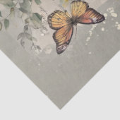 Vintage Sunflower & Music Ephemera Decoupage 薄葉紙 (詳細)