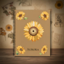 Vintage Sunflower – Warm, Nostalgic Floral Design