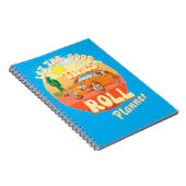 vintage sunset and classic car ノートブック (右側)