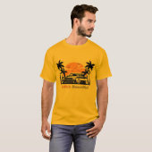 Vintage Sunset Car Tシャツ (正面フル)