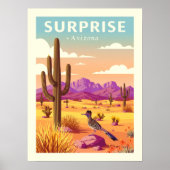 Vintage Surprise Arizona ポスター (正面)