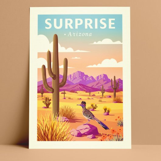 Vintage Surprise Arizona ポストカード